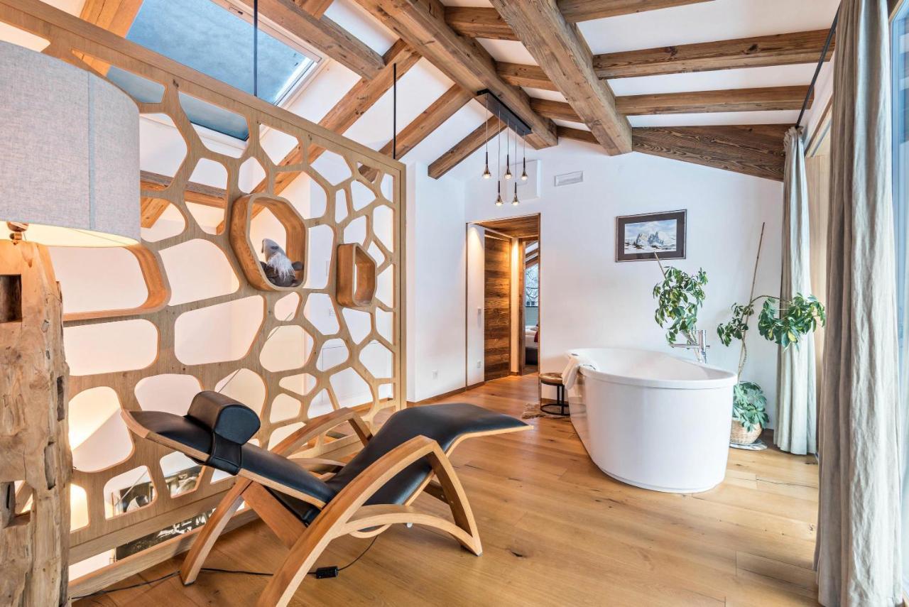 Paruda Mountainchalet Villa Ortisei Bagian luar foto